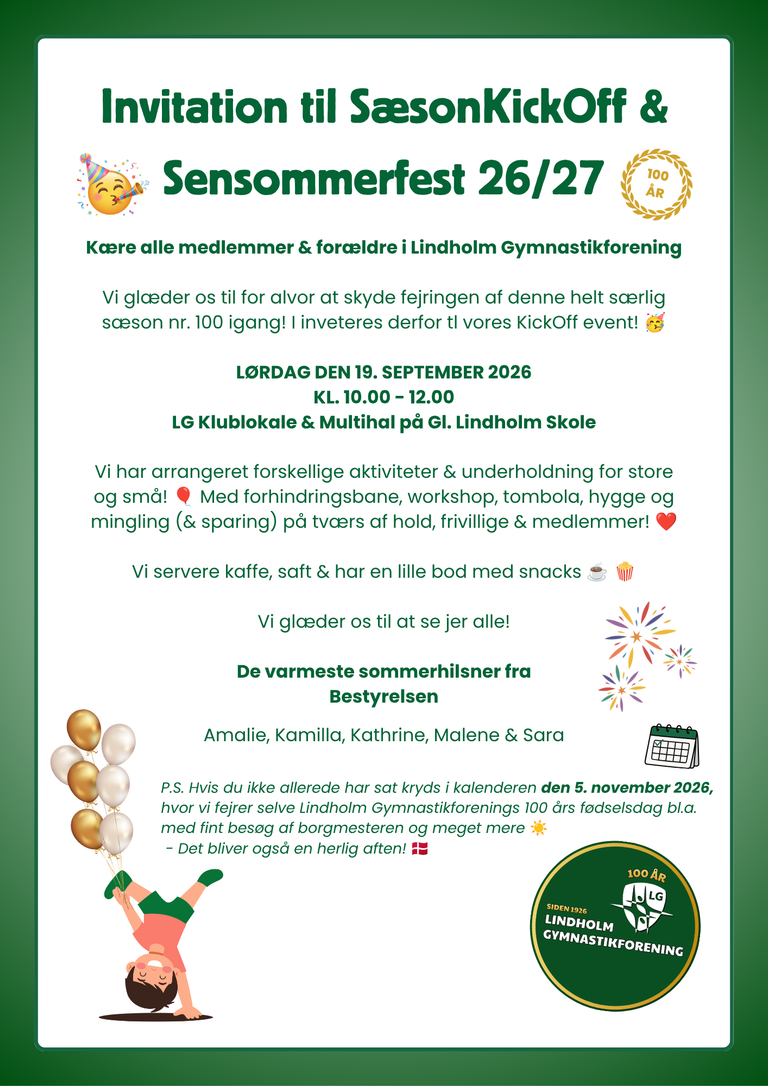Kom til LG KickOff 2026 🥳